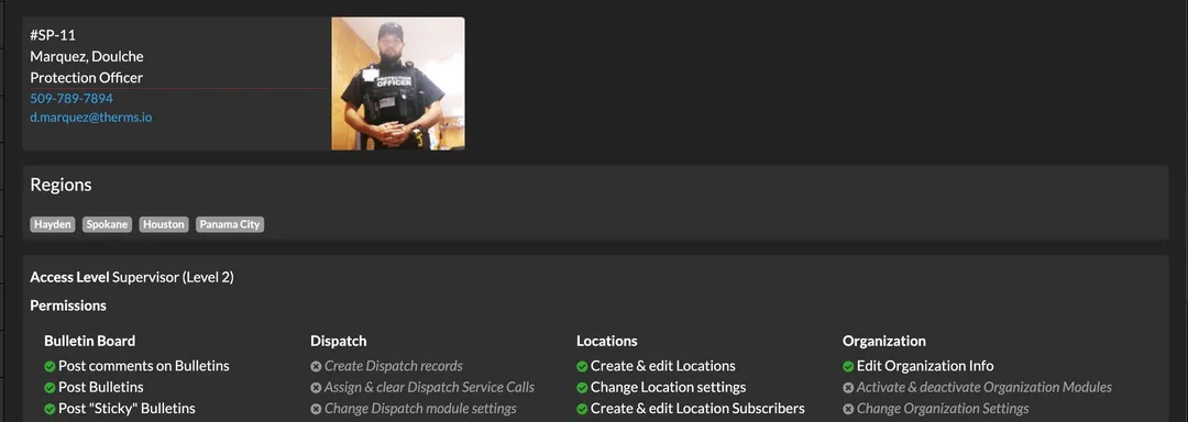 App - User Profiles