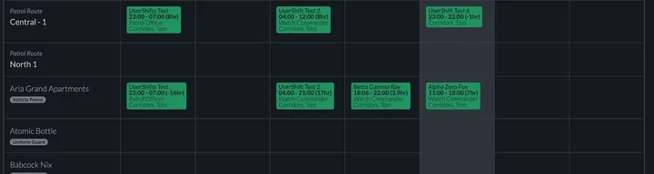 [Updates] Scheduling & Roster features
