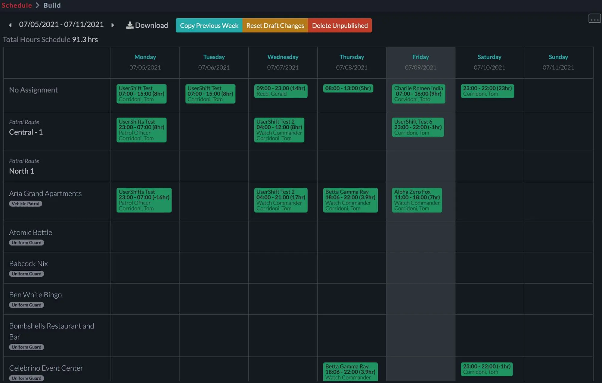 [Updates] Scheduling & Roster features