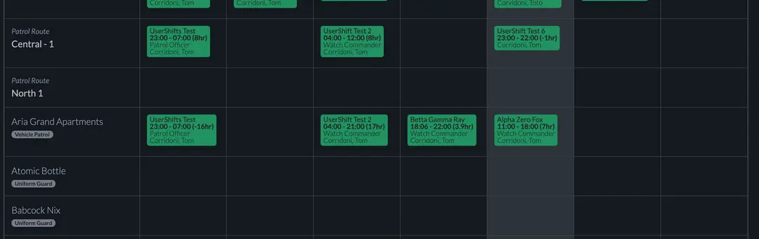 [Updates] Scheduling & Roster features