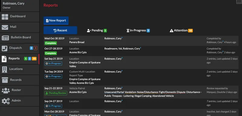 App - Reports