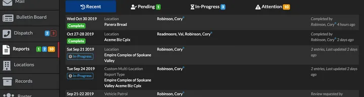App - Reports