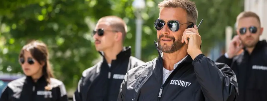 managing security guards
