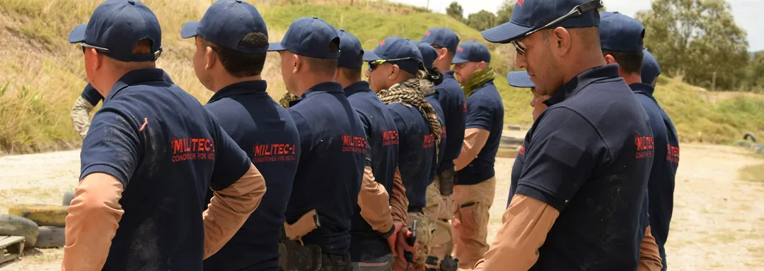 Security Guard team during training