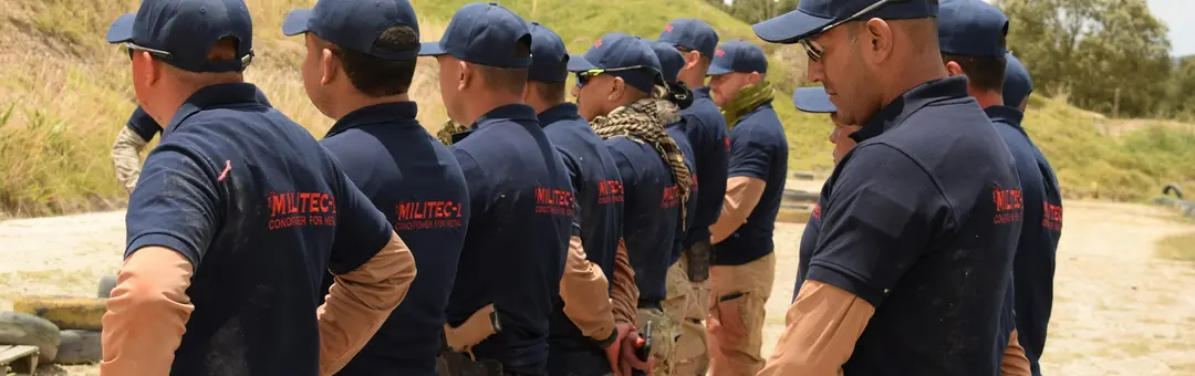 Security Guard team during training
